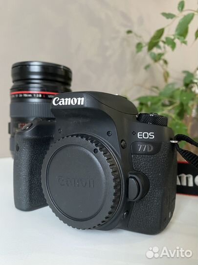 Фотоаппарат canon 77d body