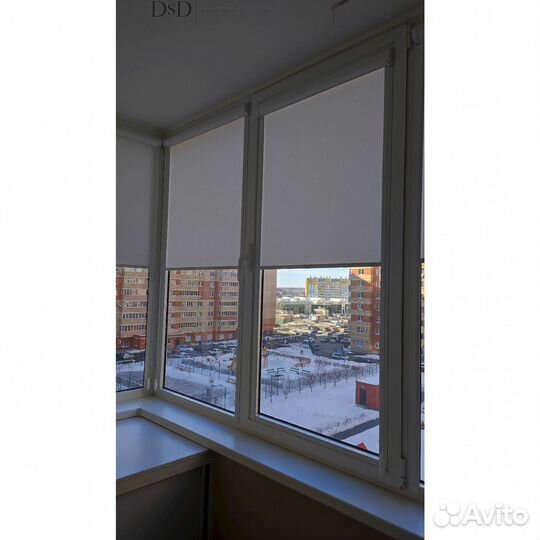 Рулонные шторы зебра