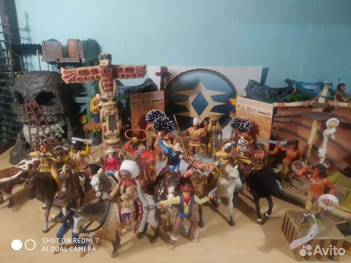 Индейцы schleich bullyland