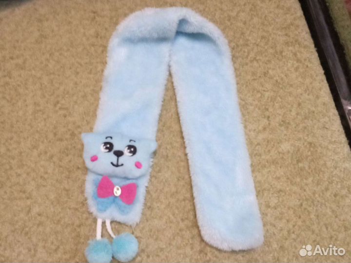 Комплект шапка, шарф