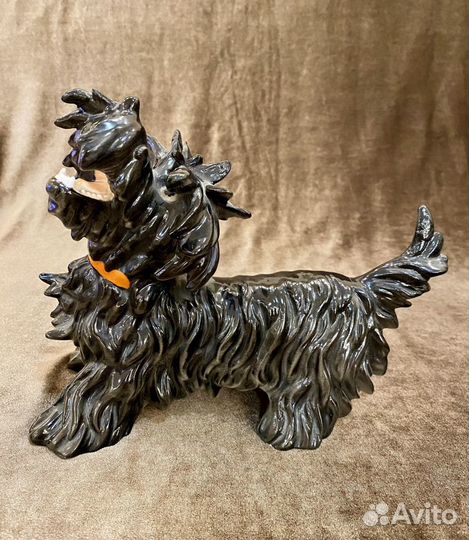 Собака.Германия.Антикварный фарфор