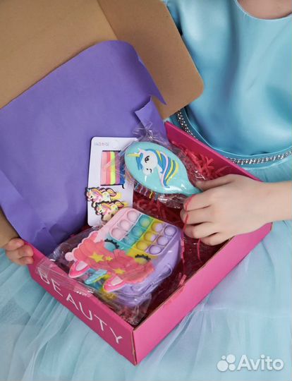 Подарочный набор бокс Kukolka beauty единорог