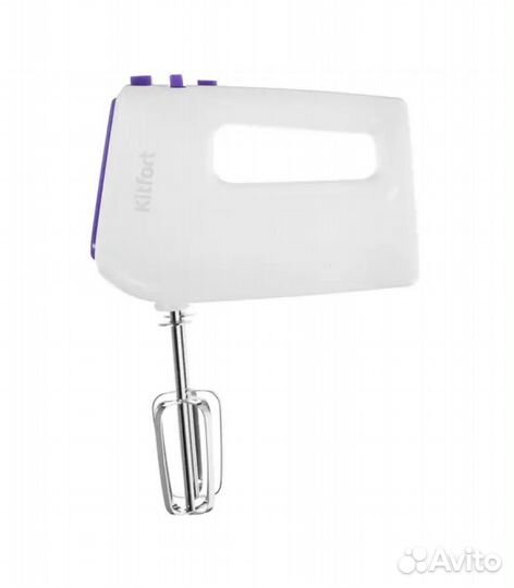 Миксер ручной Kitfort кт-3067-1, 400 Вт, белый, фи