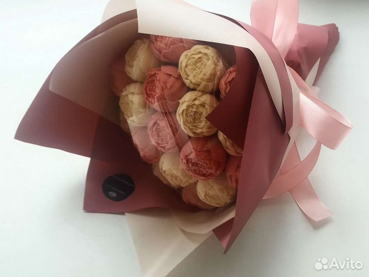 Шоколадные пионы