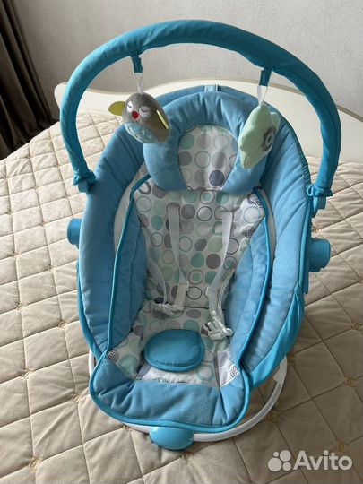 Электрокачели для новорожденных 2 в1