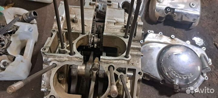 Двигатель Honda steed 400