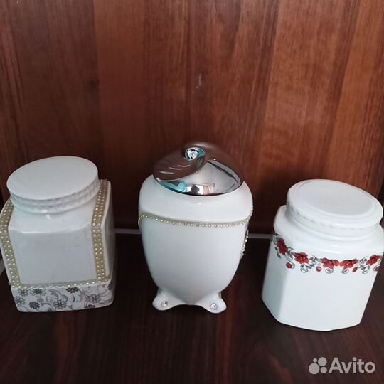 Керамическая ёмкость для хранения чая