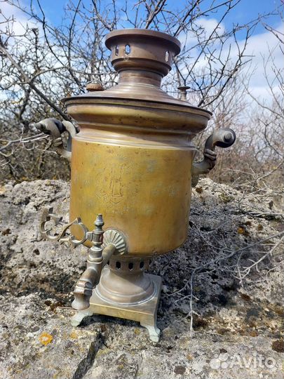 Самовар старинный фабрики Коршунова