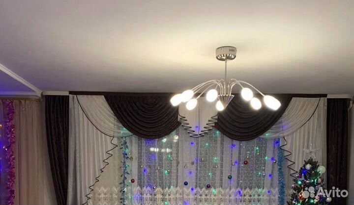 Ламбрикен и шторы комплект