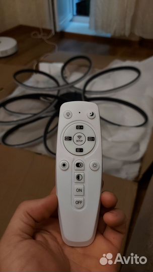 Светодиодная люстра новая