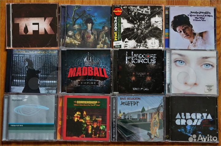 CD с музыкой (из личной коллекции) зарубеж