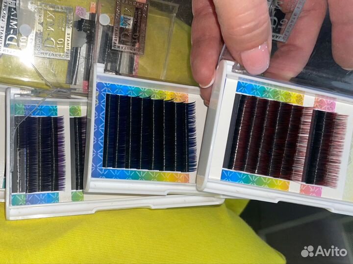 Метериалы для наращивания ресниц