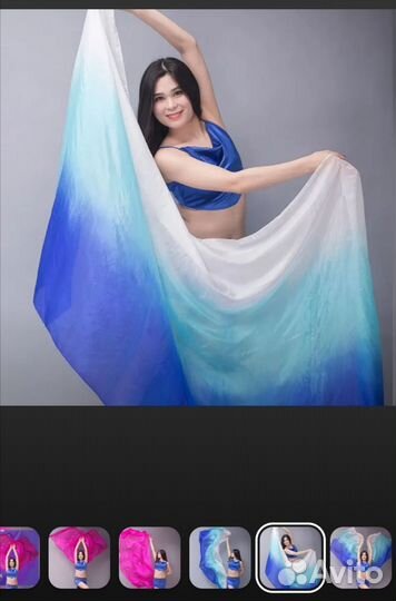 Платок из натурального шёлка