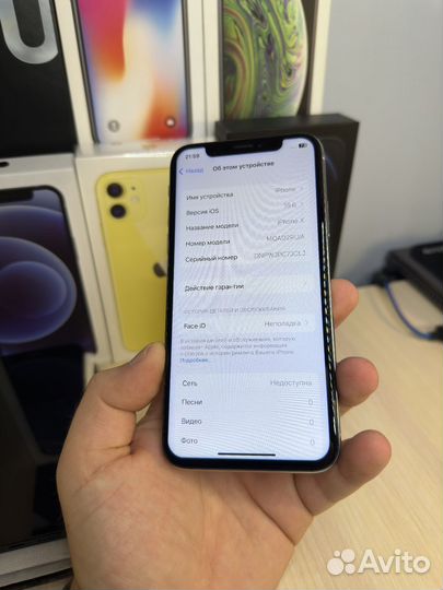 iPhone X 64GB No Face