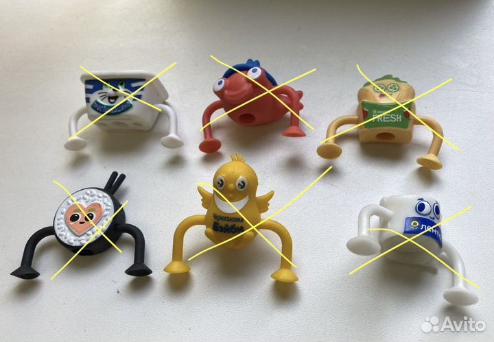 Игрушки мини лента