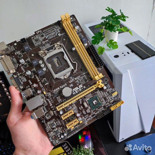 Материнская плата на 1150 сокете, H81