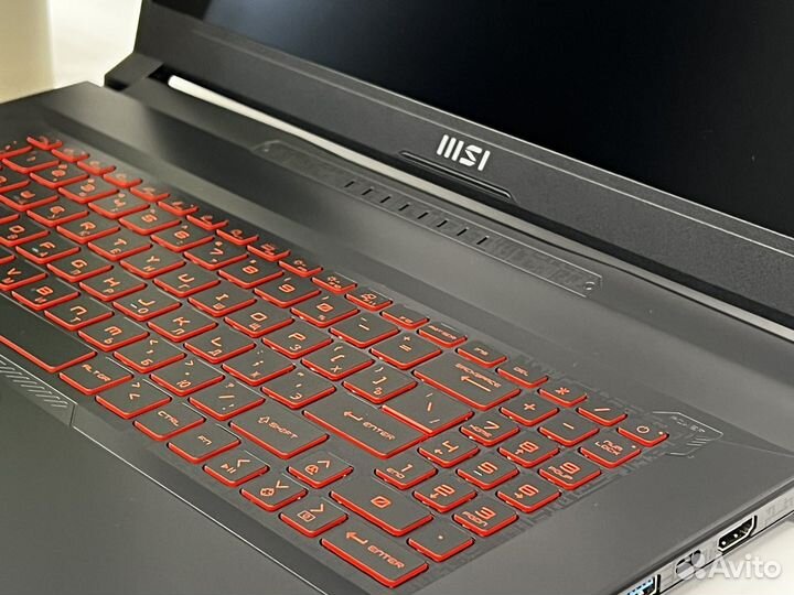 Ноутбук игровой MSI Katana 17/ i5/256/8/ RTX 2050