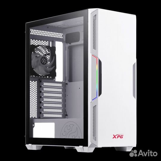 Adata XPG starker белый Mid-Tower, Micro-ATX, Mini