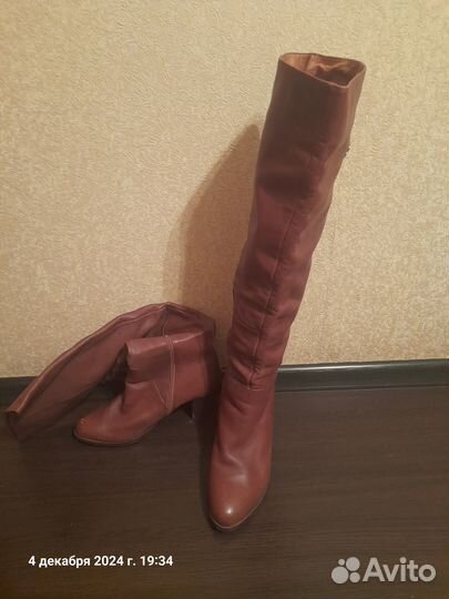 Сапоги женские натуральная кожа