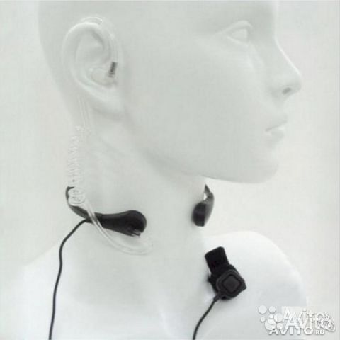 Ларингофон Гарнитура на рации Baofeng/Kenwood