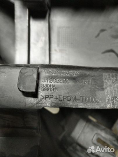 Накладка порога на Volvo Xc70 (2008) правый\левый