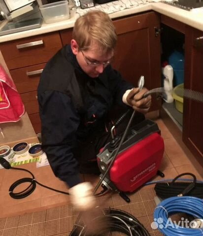 Устранине засоров видеодиагностикачастник