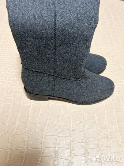 Сапоги женские Chanel войлок