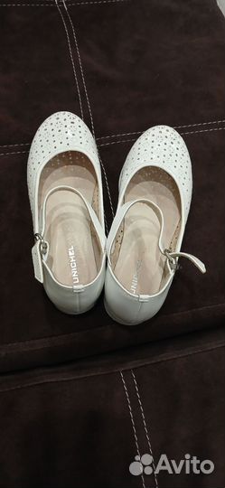 Туфли для девочки 33 размер юничел