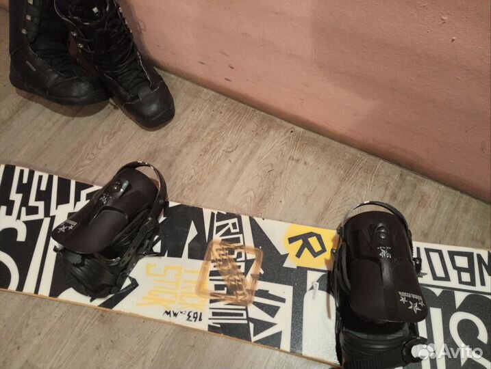 Сноуборд Rossignol 163 см. Комплект