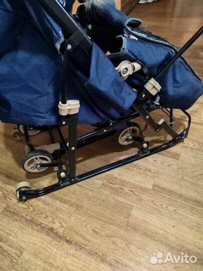 Коляска санки