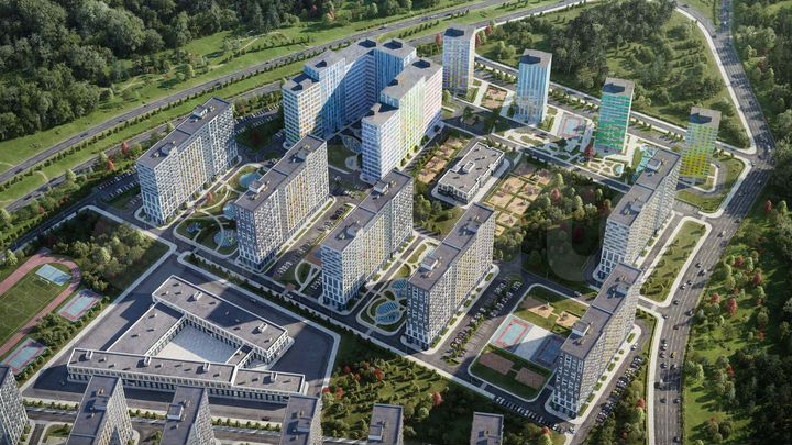 1-к. квартира, 41,4 м², 15/17 эт.