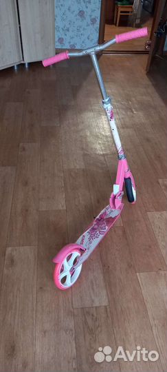 Самокат детский для девочки бу