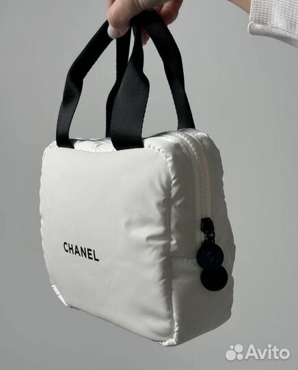 Сумка Косметичка Chanel с ручками на молнии