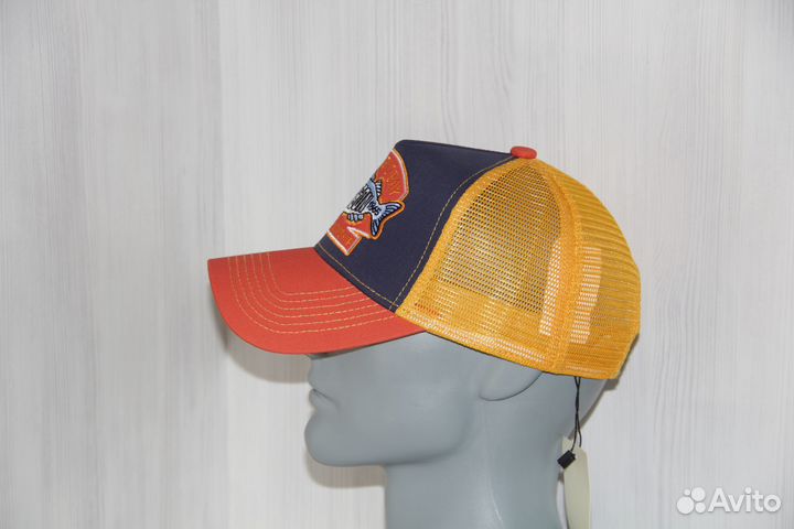 Бейсболка кепка с рыбой, быком, машиной Stetson