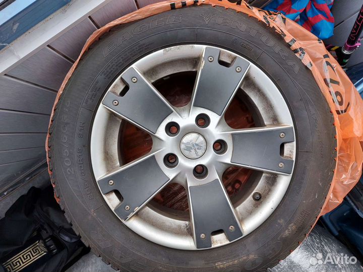 Комплект летней резины r15 с дисками