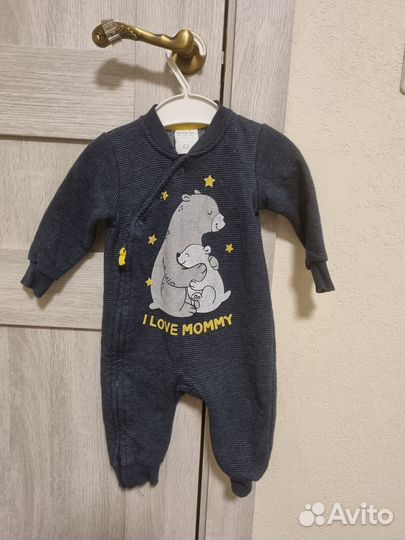 Тёплая одежда для новорожденного