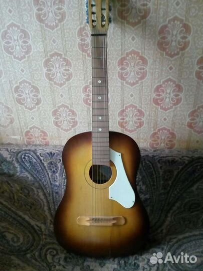 Классическая гитара СССР ленинградская фабрика