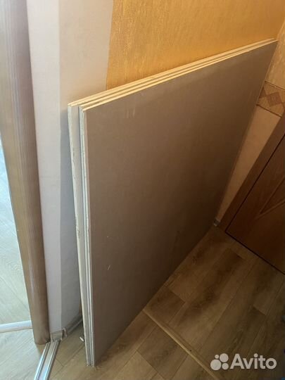 Гипсокартон (гвл) Кнауф (Knauf) 2500*1200*9.5