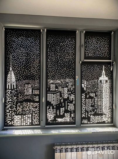 Рулонные шторы на заказ