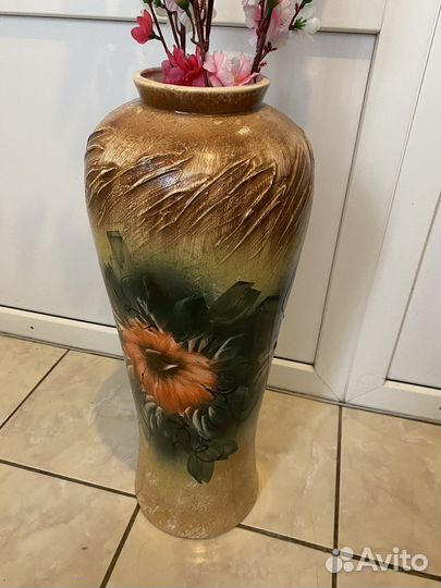 Ваза большая напольная