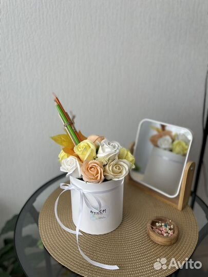 Букет цветы из мыла на 1 сентября