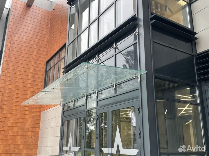 Остекление фасада. Алюминиевый фасад