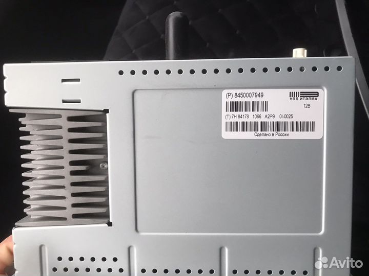 Штатный магнитофон vesta