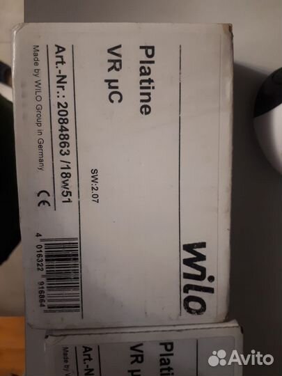 Плата контроля насоса Wilo 2084863