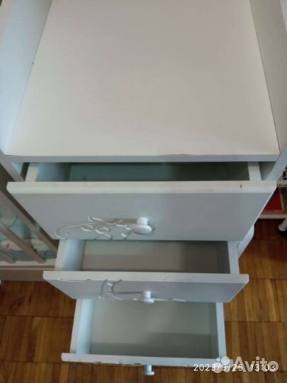 Детская кроватка трансформер с маятником