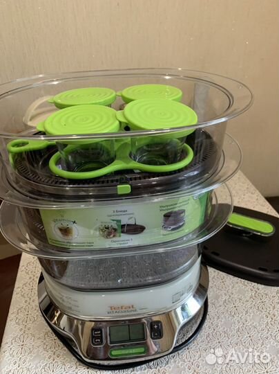 Пароварка электрическая бу