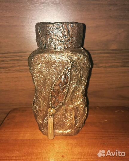 Банка для кофе. Ручная работа