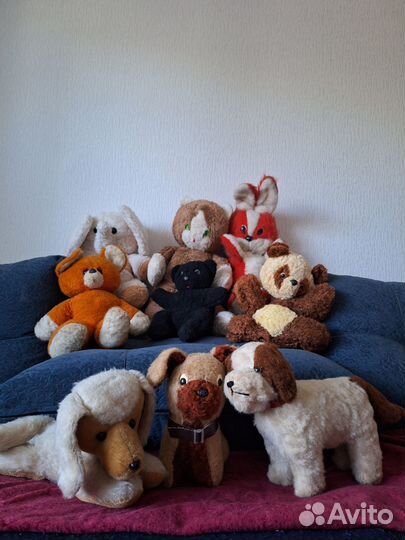 Плюшевые игрушки СССР и ГДР