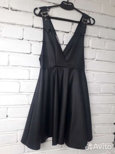 Сарафан экокожа р46