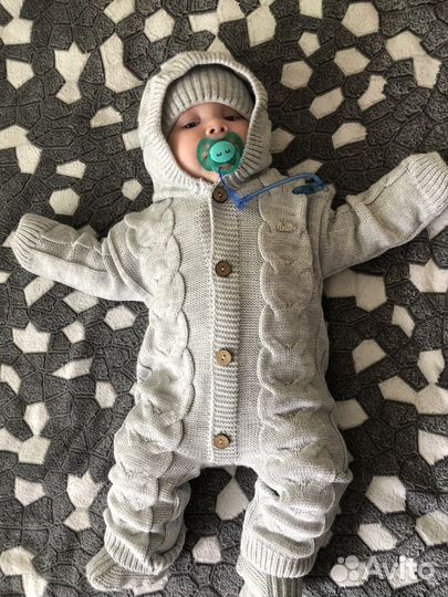 Кобинезон вязанный